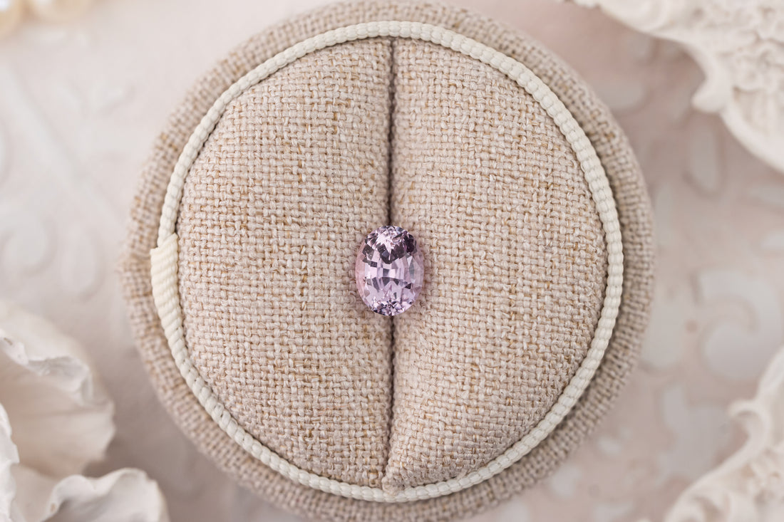1.76 CT Oval Light Purple Sapphire - Lavender Creek Gems 