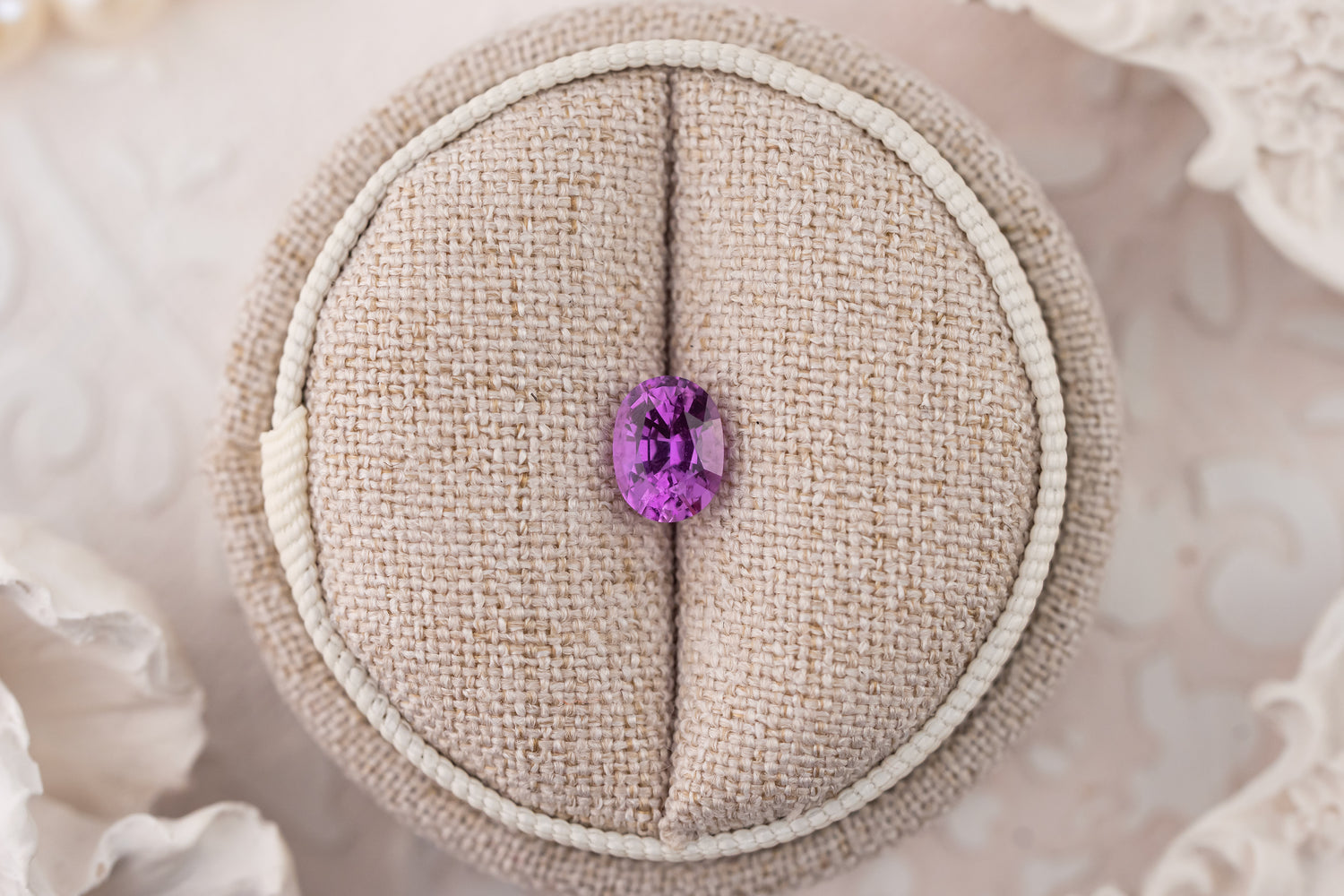 1.41 CT Oval Purple/Magenta Sapphire - Lavender Creek Gems 