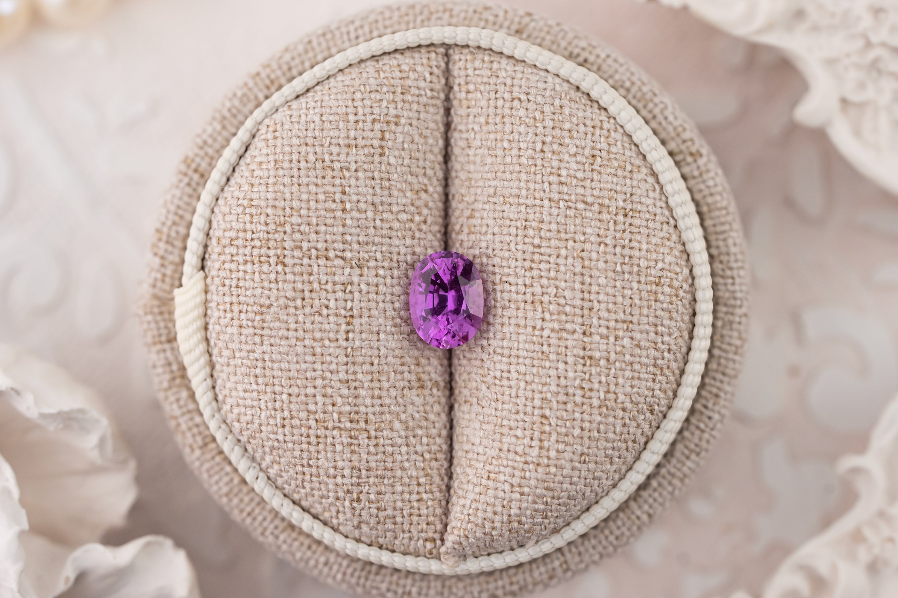 1.41 CT Oval Purple/Magenta Sapphire - Lavender Creek Gems 