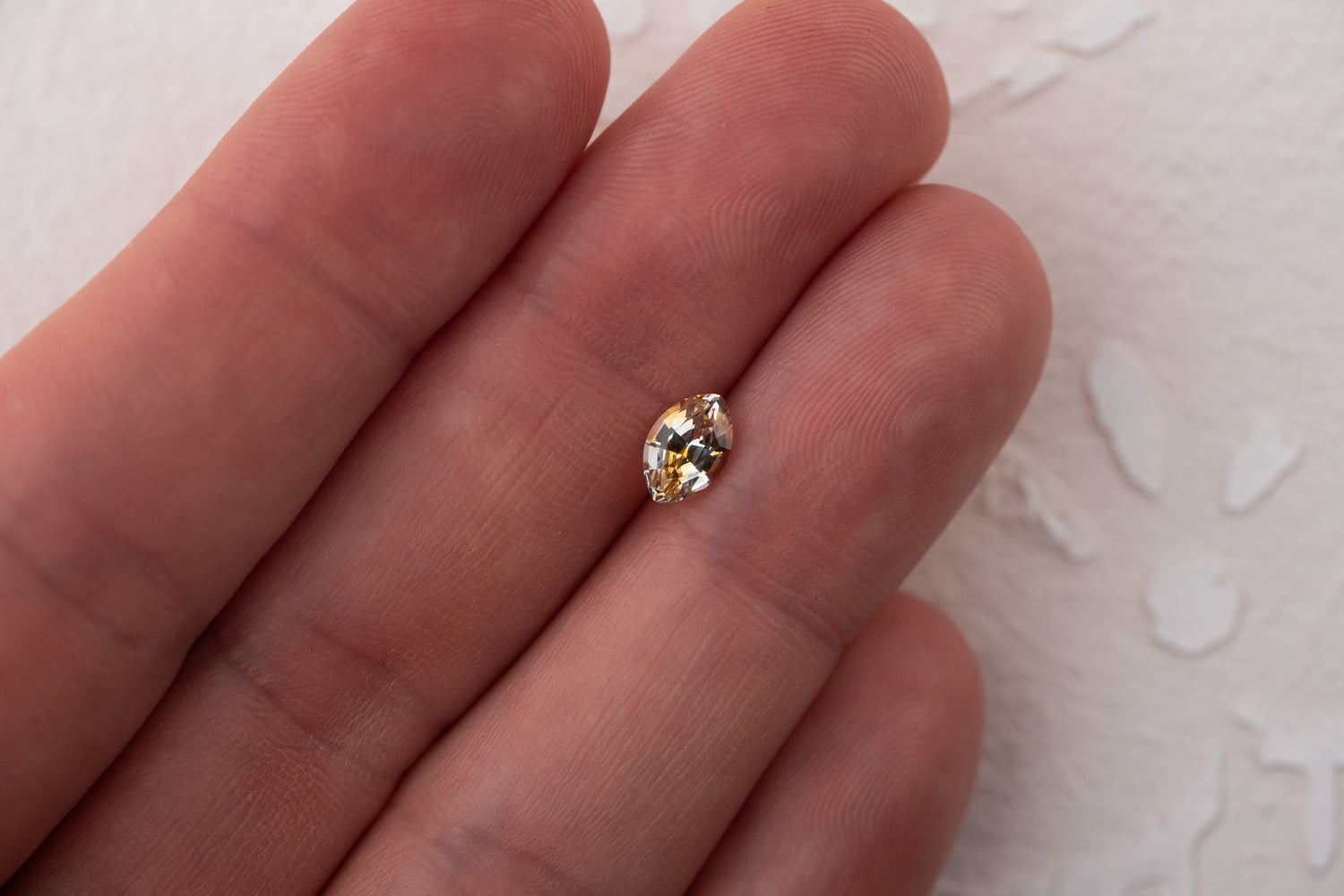 0.81 CT Marquise Bicolor Montana Sapphire - Lavender Creek Gems 