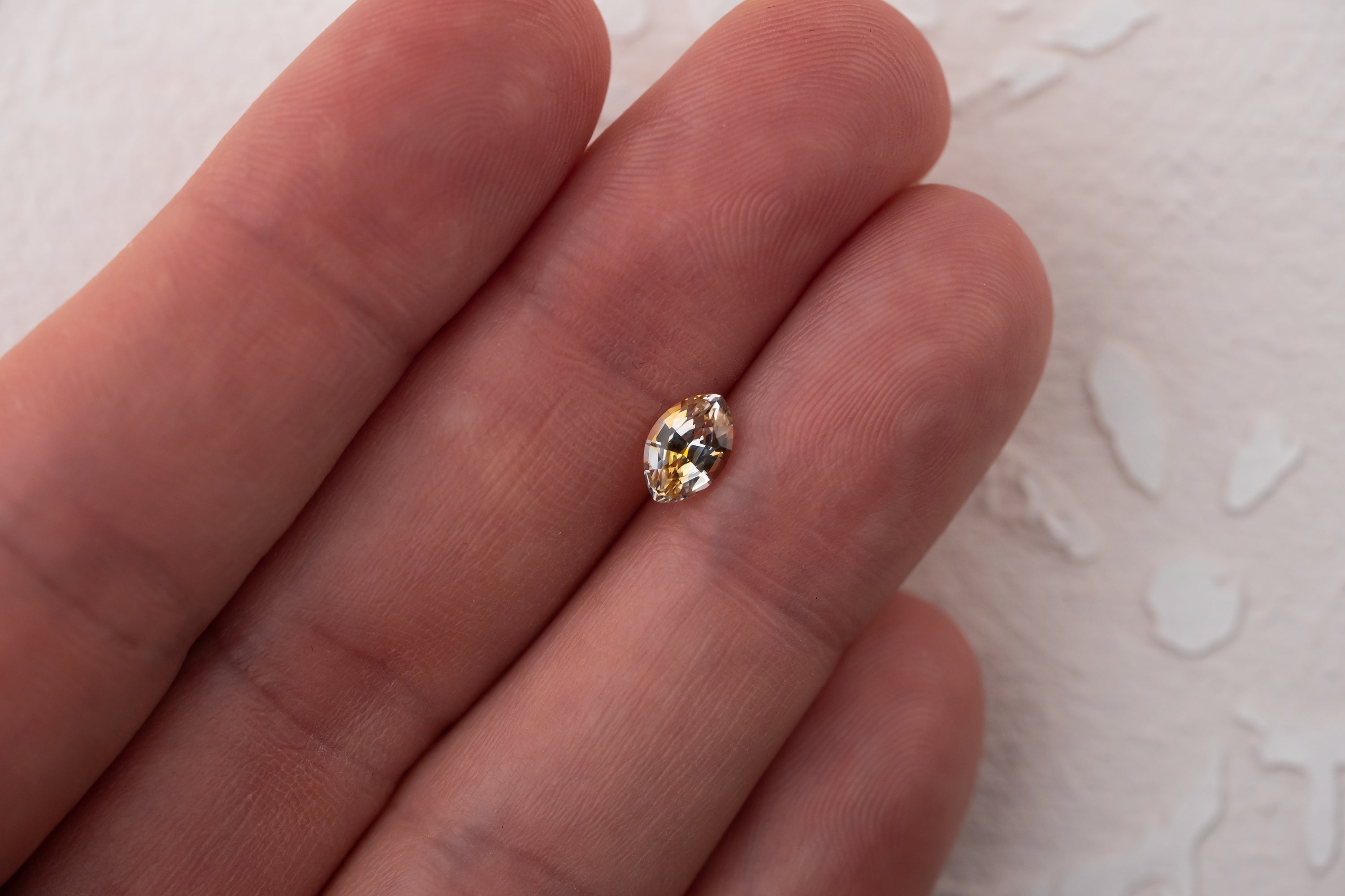 0.81 CT Marquise Bicolor Montana Sapphire - Lavender Creek Gems 