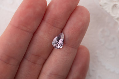 2.46 CT Pear Light Purple Sapphire - Lavender Creek Gems 
