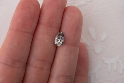 2.06 CT Pear Pastel Green Sapphire - Lavender Creek Gems 