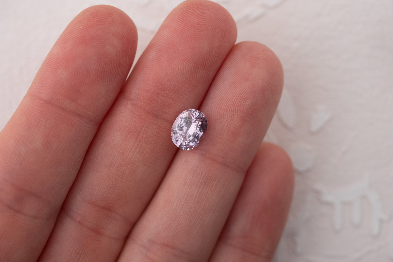 2.24 CT Oval Light Purple Sapphire - Lavender Creek Gems 