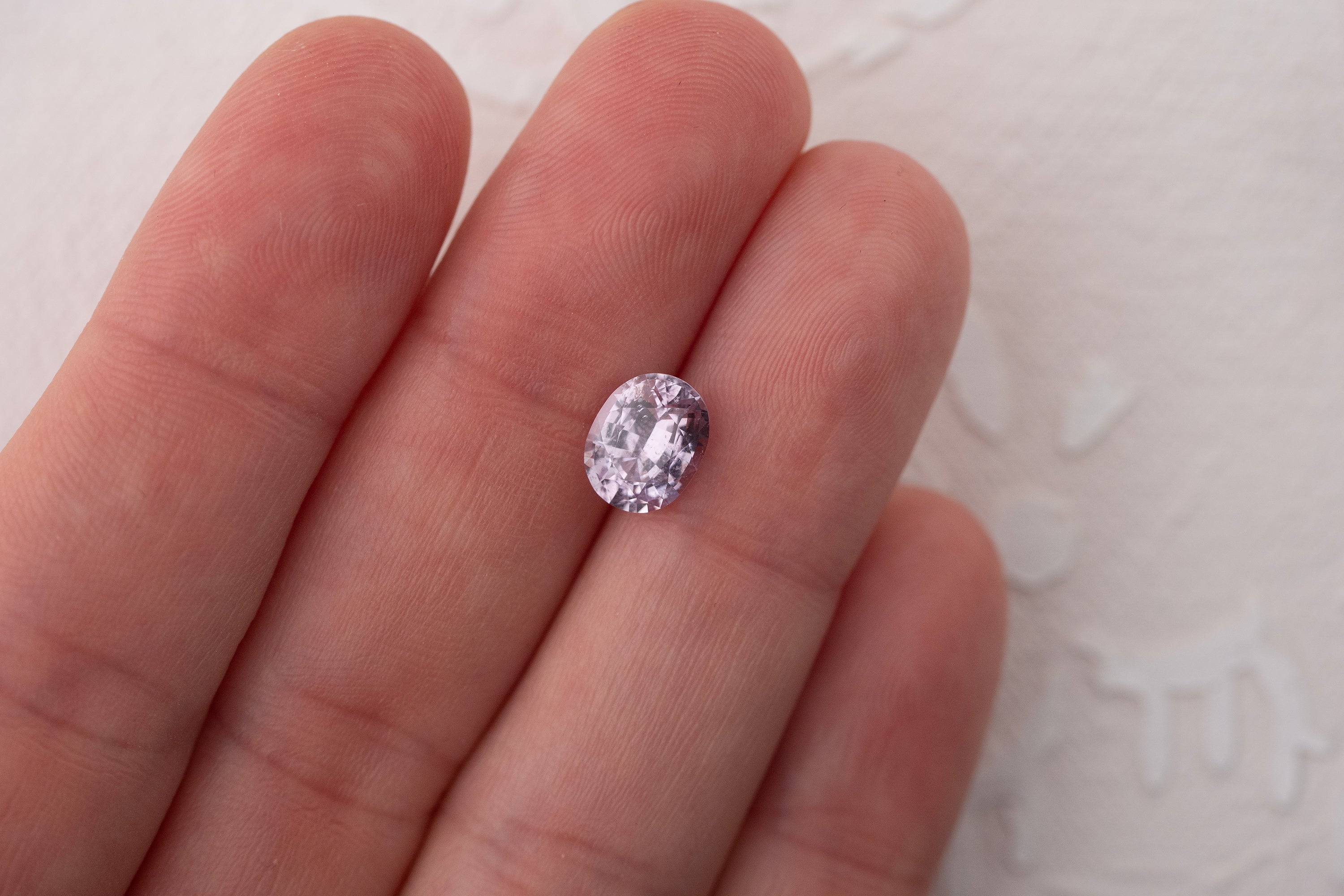 2.24 CT Oval Light Purple Sapphire - Lavender Creek Gems 