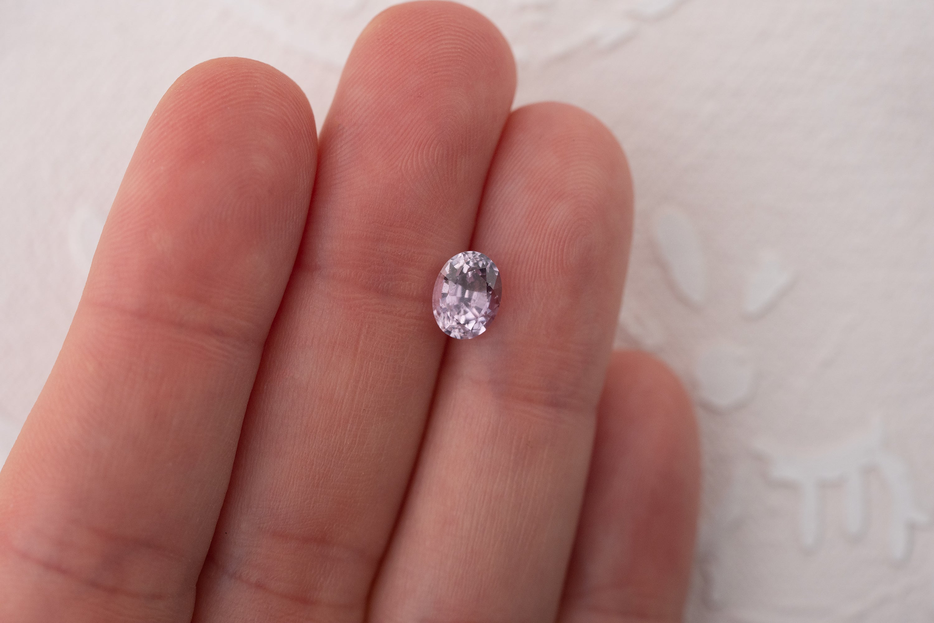 1.76 CT Oval Light Purple Sapphire - Lavender Creek Gems 