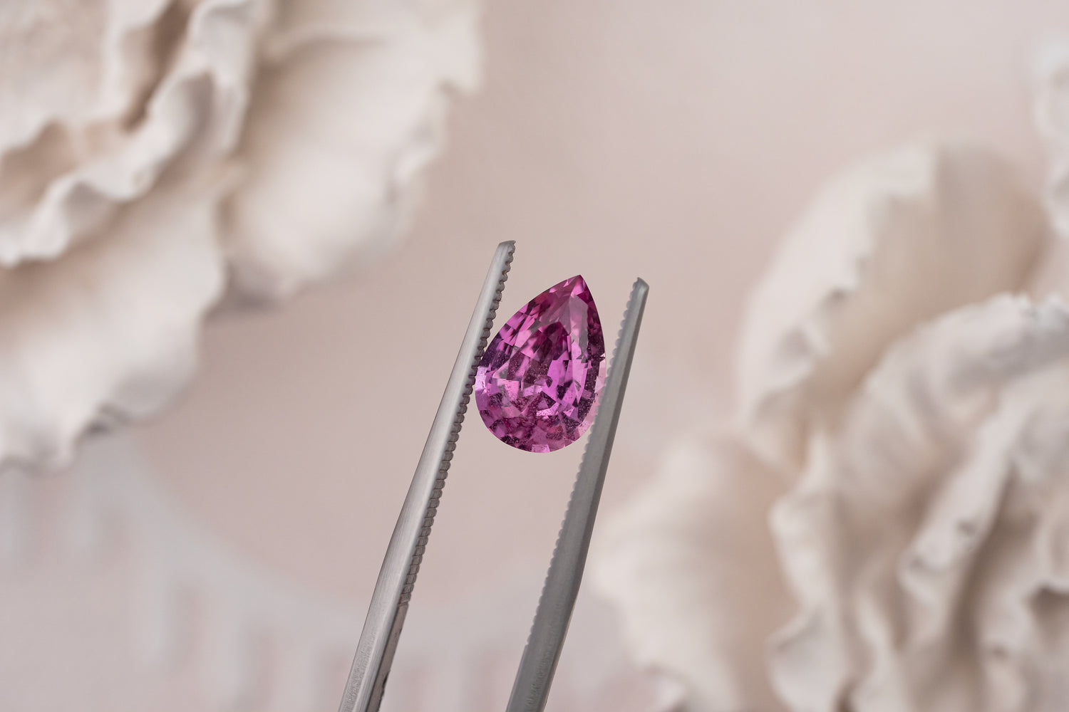 1.93 CT Pear Pink Sapphire - Lavender Creek Gems 