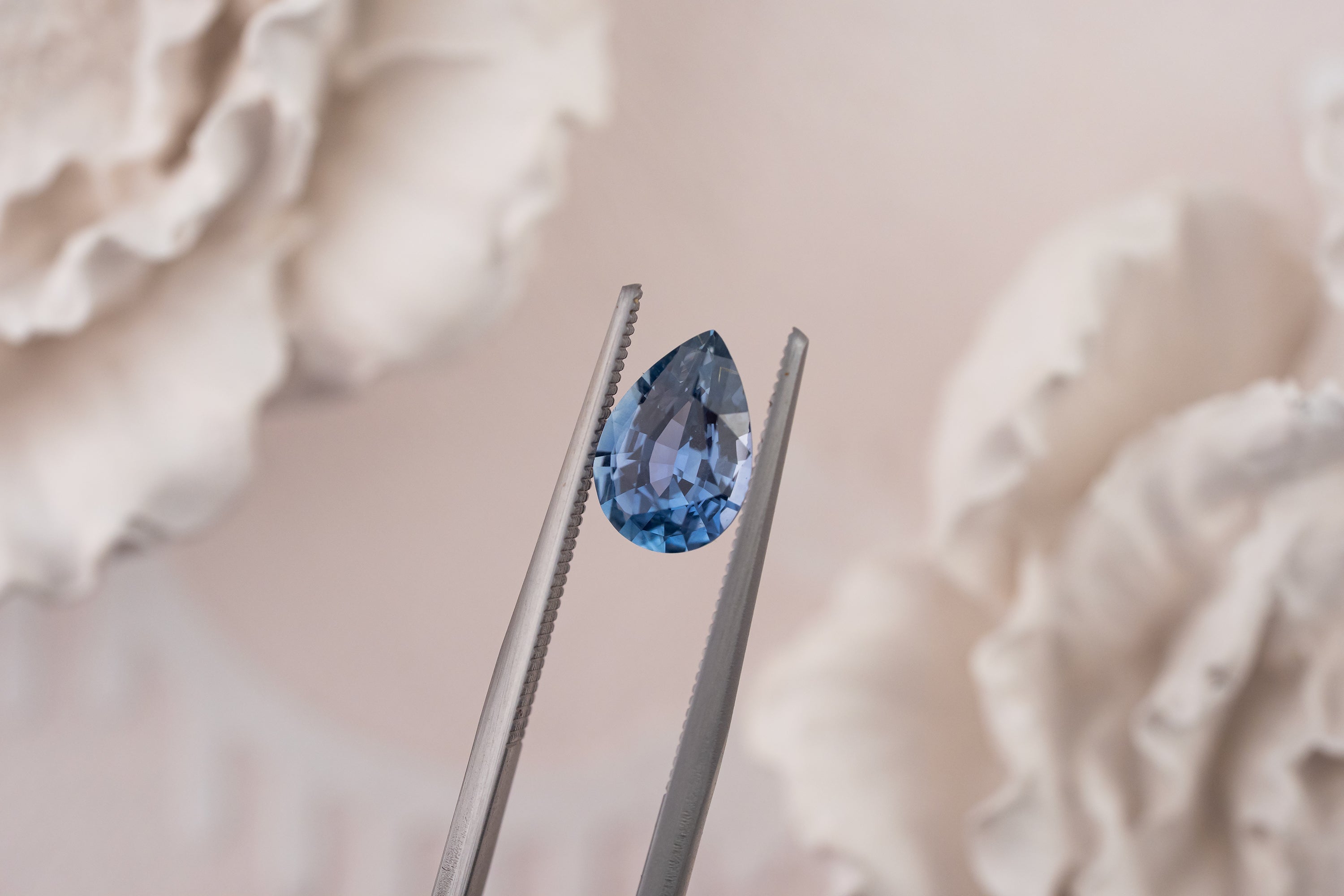 1.64 CT Pear Navy Blue Sapphire - Lavender Creek Gems 