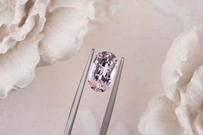 2.78 CT Oval Pastel Pink Sapphire