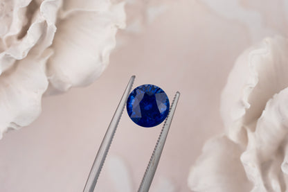 2.3 CT Round Royal Blue Sapphire