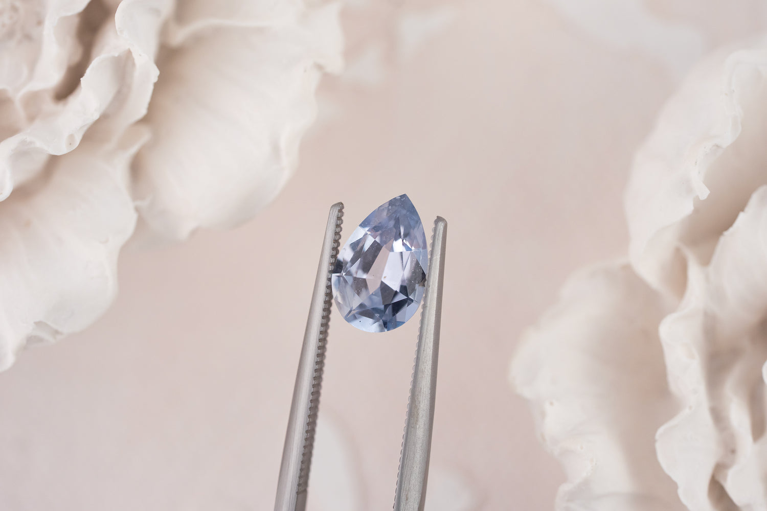 1.55 CT Pear Light Blue Sapphire