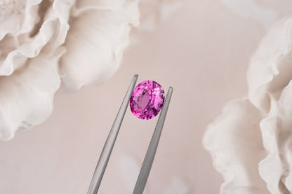 1.06 CT Oval Pink Sapphire