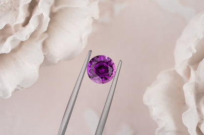 1.63 CT Round Magenta Sapphire