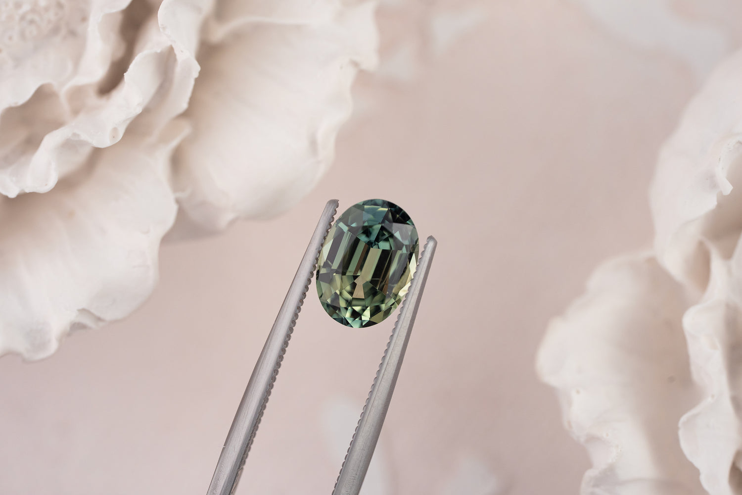 2.04 CT Oval Teal/Green Sapphire - Lavender Creek Gems 