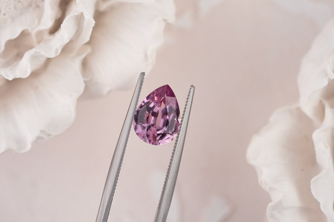 1.93 CT Pear Purple/Pink Sapphire - Lavender Creek Gems 