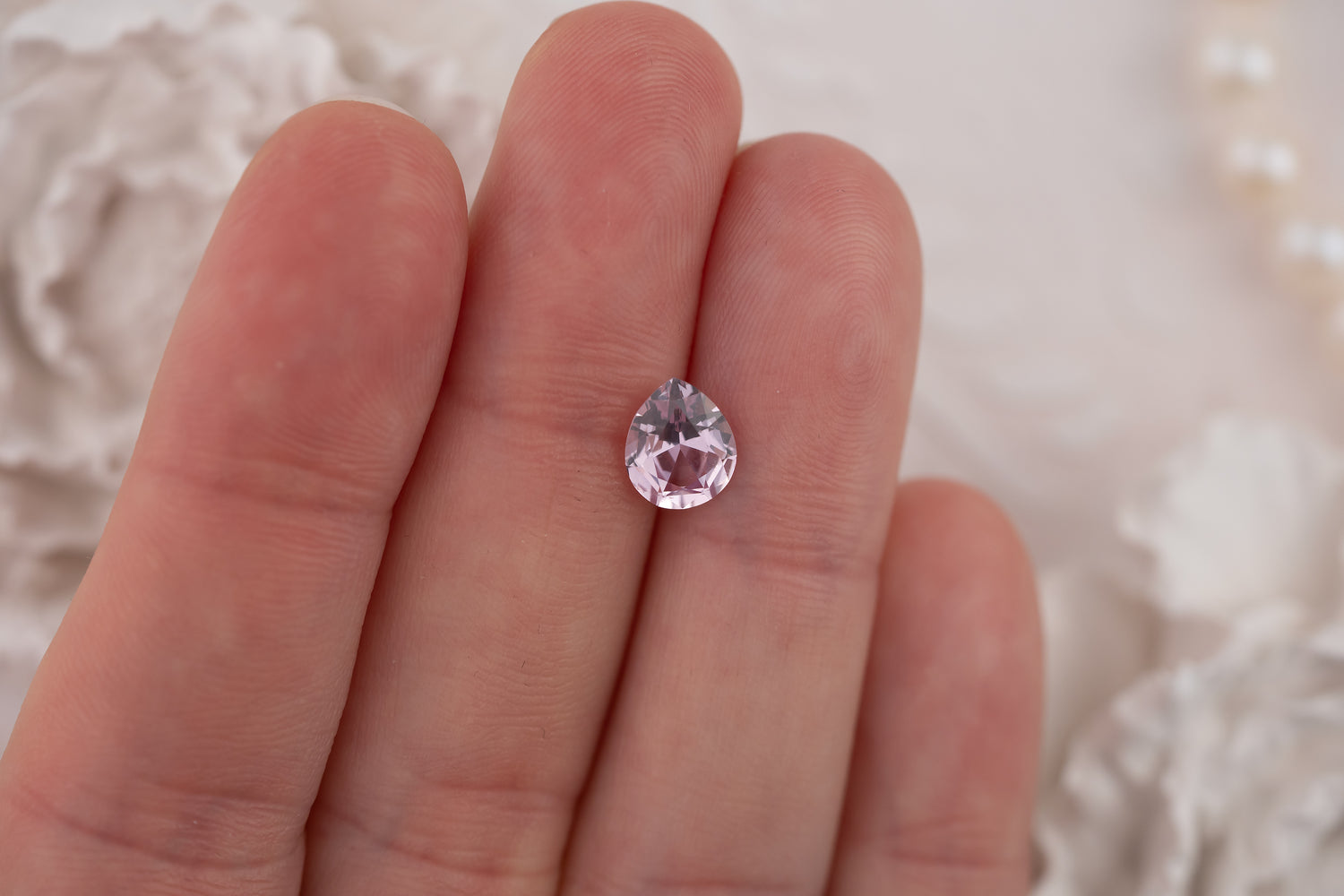 1.76 CT Pear Light Pinkish Purple Sapphire – Lavender Creek Gems