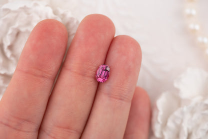 1.41 CT Oval Pink Sapphire - Lavender Creek Gems 