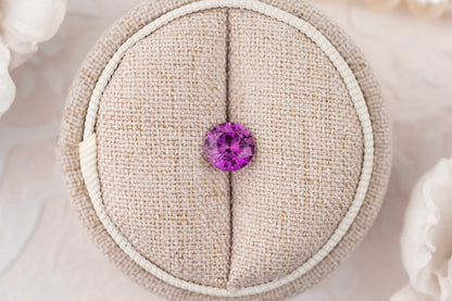 1.5 CT Round Magenta Sapphire