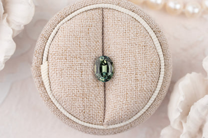 2.04 CT Oval Teal/Green Sapphire - Lavender Creek Gems 