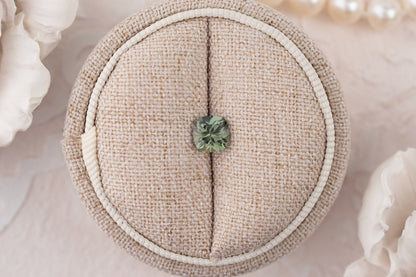 1.1 CT Cushion Teal/Blue Montana Sapphire - Lavender Creek Gems 