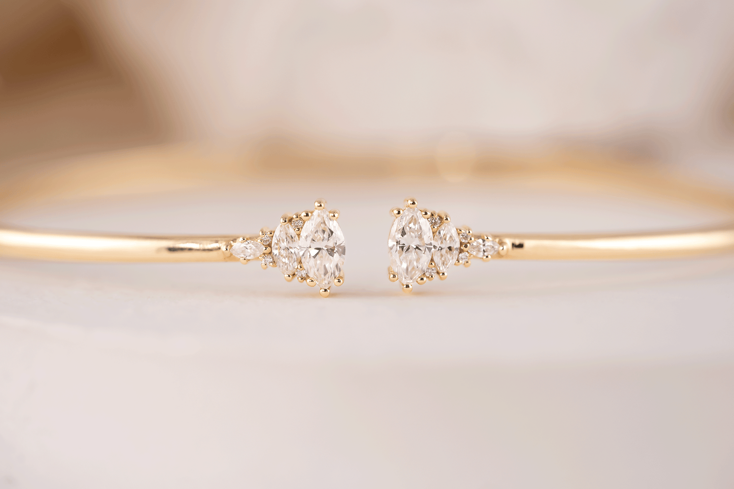 The Maeve | Open Cuff Bracelet - Lavender Creek Gems 