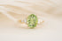 The Maeve Ring - 2.6 CT Apple Green Starbrite™ Tourmaline - Lavender Creek Gems 