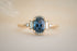 The Sura 1 CT Oval Blue Sapphire Ring - Lavender Creek Gems 