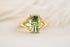 The Weaver Ring - 2.8 CT Apple Green Starbrite™ Tourmaline - Lavender Creek Gems 