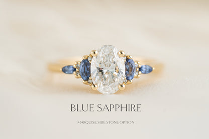 The Maeve Ring | Oval Diamond