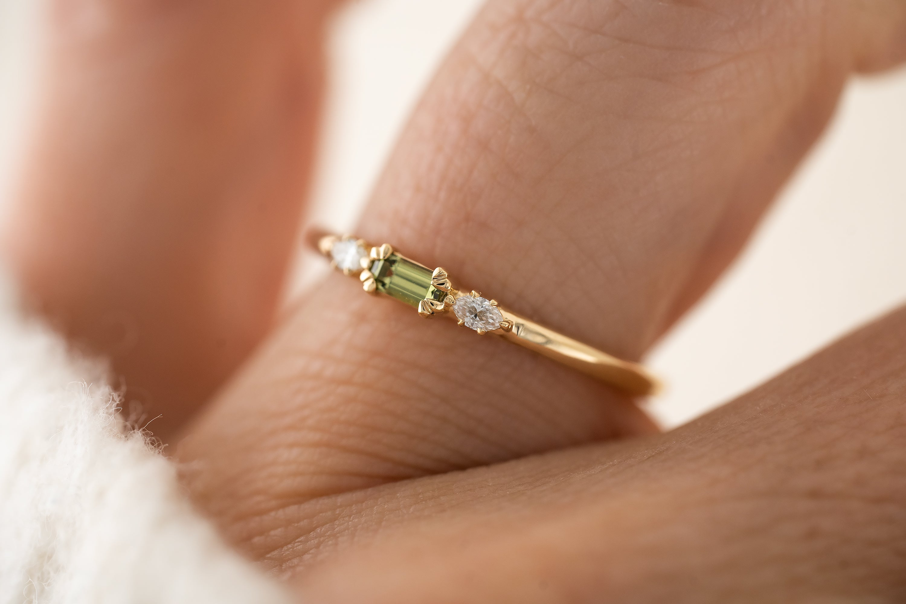 The Sonnet Ring | Ready to Ship - Lavender Creek Gems 