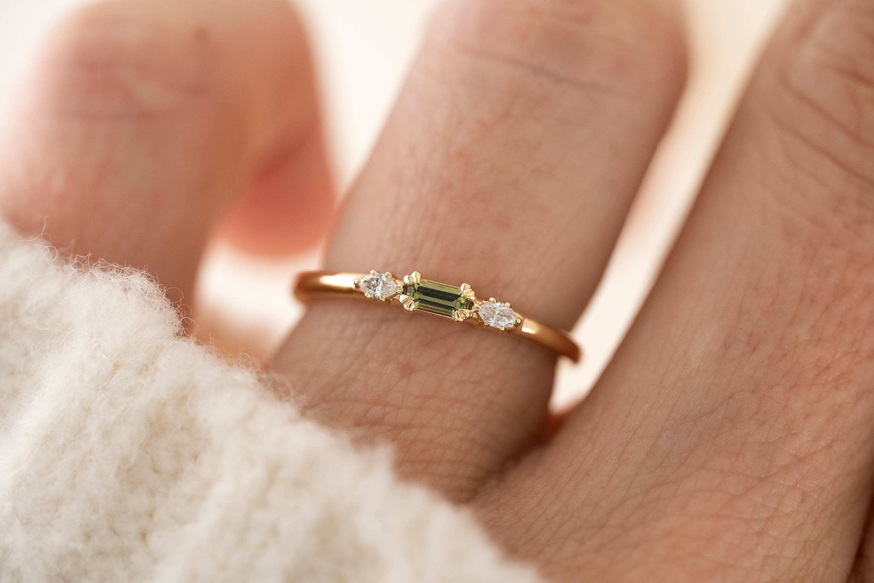 The Sonnet Ring | Ready to Ship - Lavender Creek Gems 