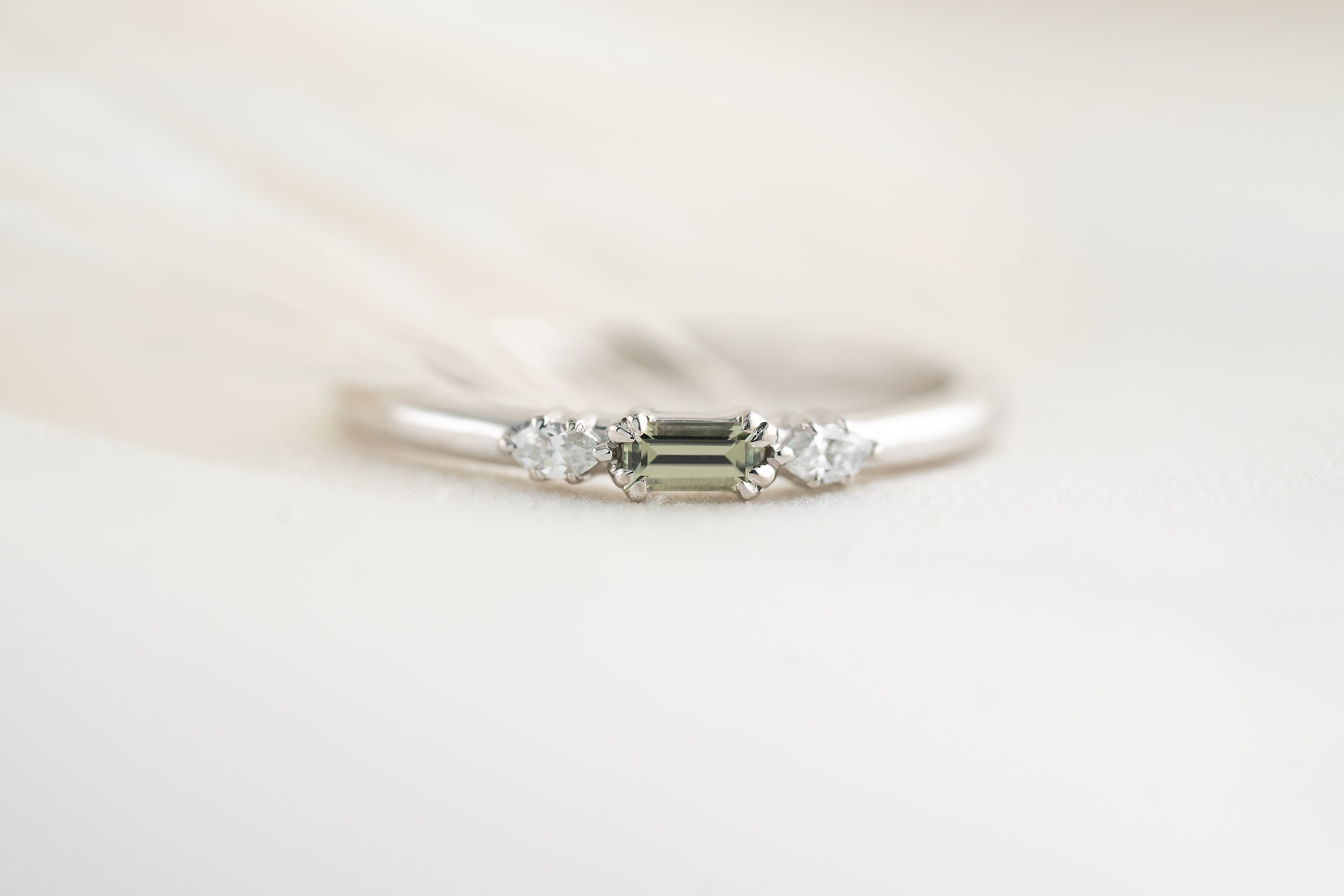 The Sonnet Ring | Ready to Ship - Lavender Creek Gems 