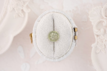 1.05 CT Round Starbrite™ Cut Light Green Shimmery Montana Sapphire - Lavender Creek Gems 