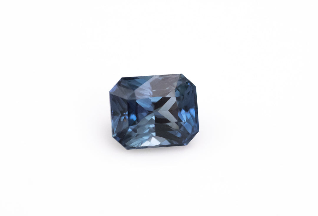 1 CT Radiant Cut Blue Sapphire