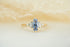 The Maeve 1.1 CT Marquise Periwinkle Sapphire Ring - Lavender Creek Gems 