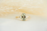 The Sura 2.4 CT Light Mint Sapphire Ring - Lavender Creek Gems 