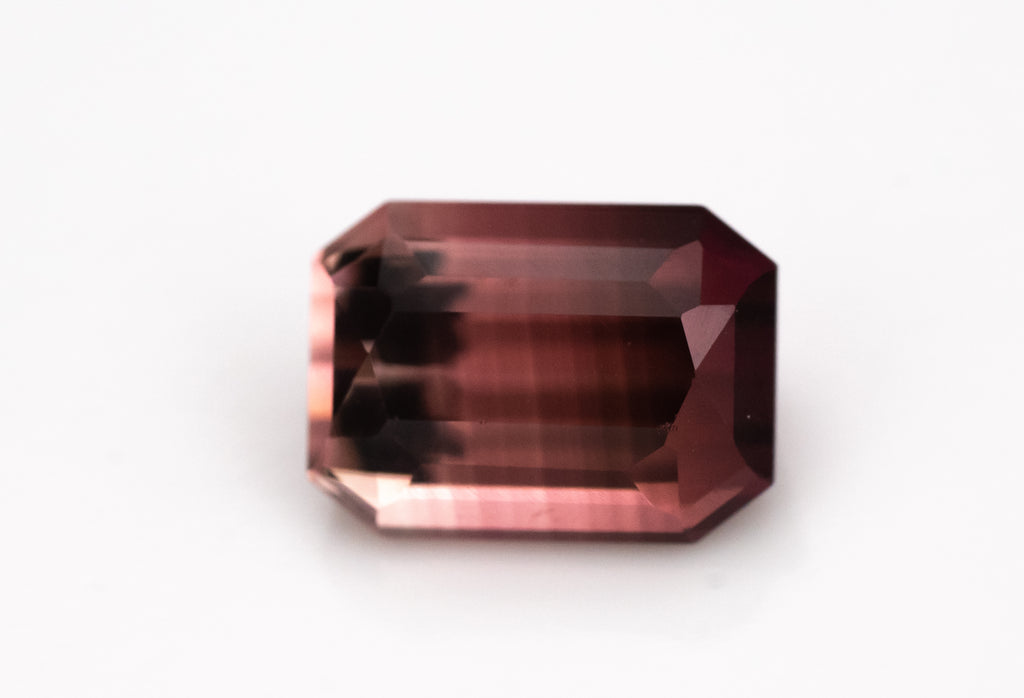 5.15 CT Bi-Color Pink Tourmaline - Lavender Creek Gems 