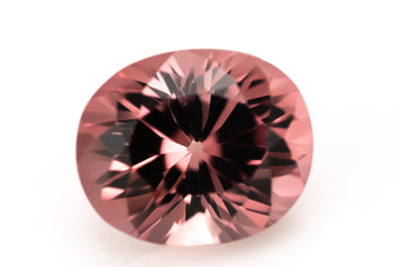 10.6 CT Oval Pink Tourmaline - Lavender Creek Gems 