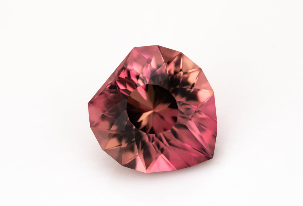 7.3 CT Heart Pink Tourmaline - Lavender Creek Gems 