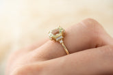The Sura 2.4 CT Light Mint Sapphire Ring - Lavender Creek Gems 