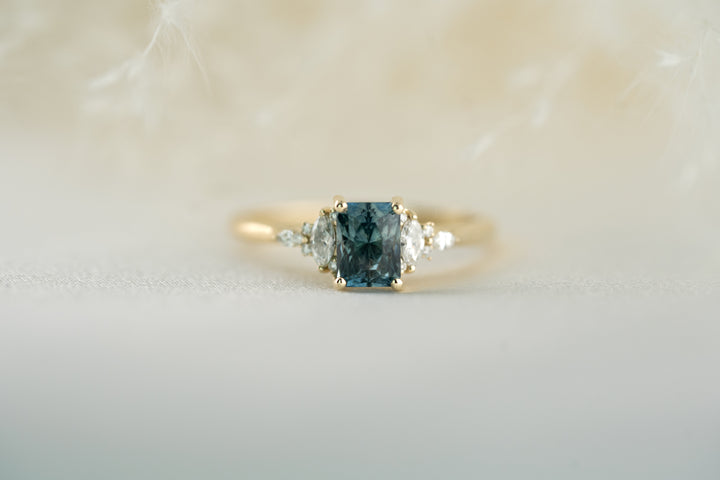 The Maeve 1 .36 CT Regal Radiant™ Montana Sapphire Ring