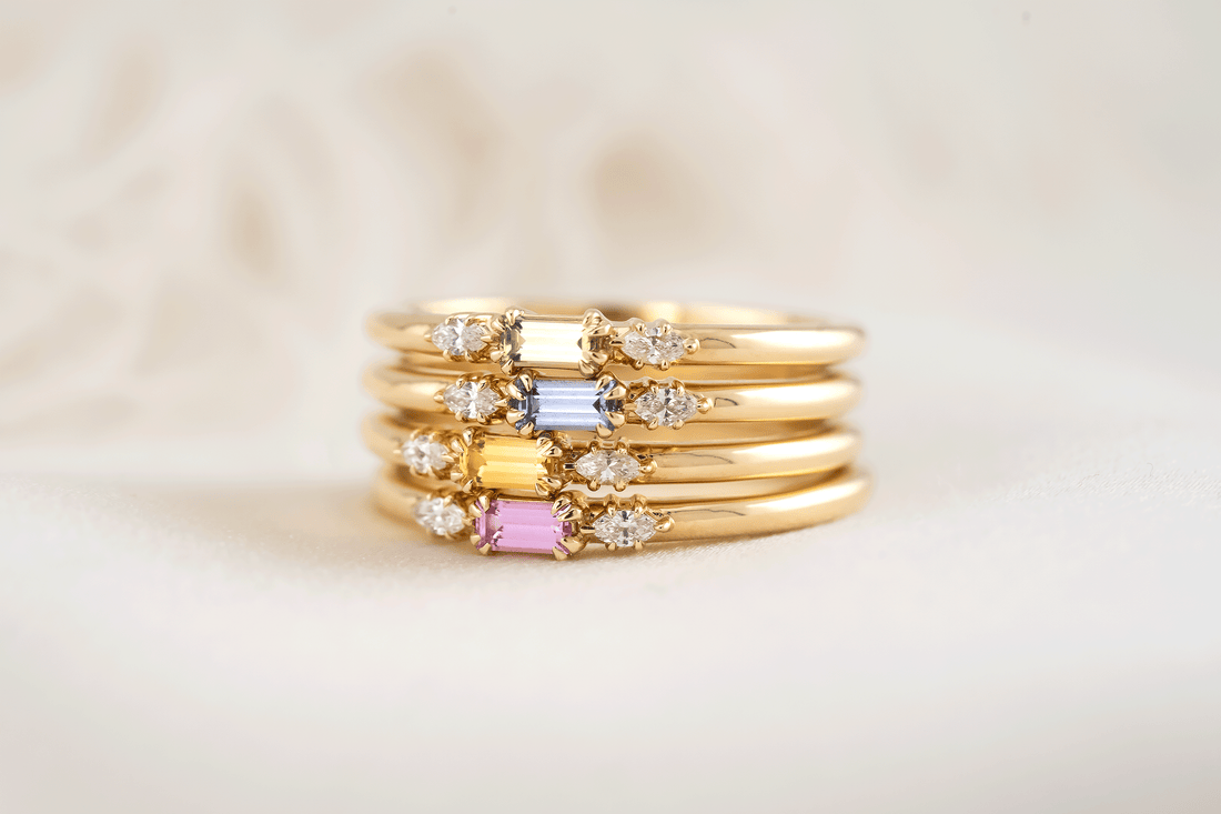 The Sonnet Ring | Ready to Ship - Lavender Creek Gems