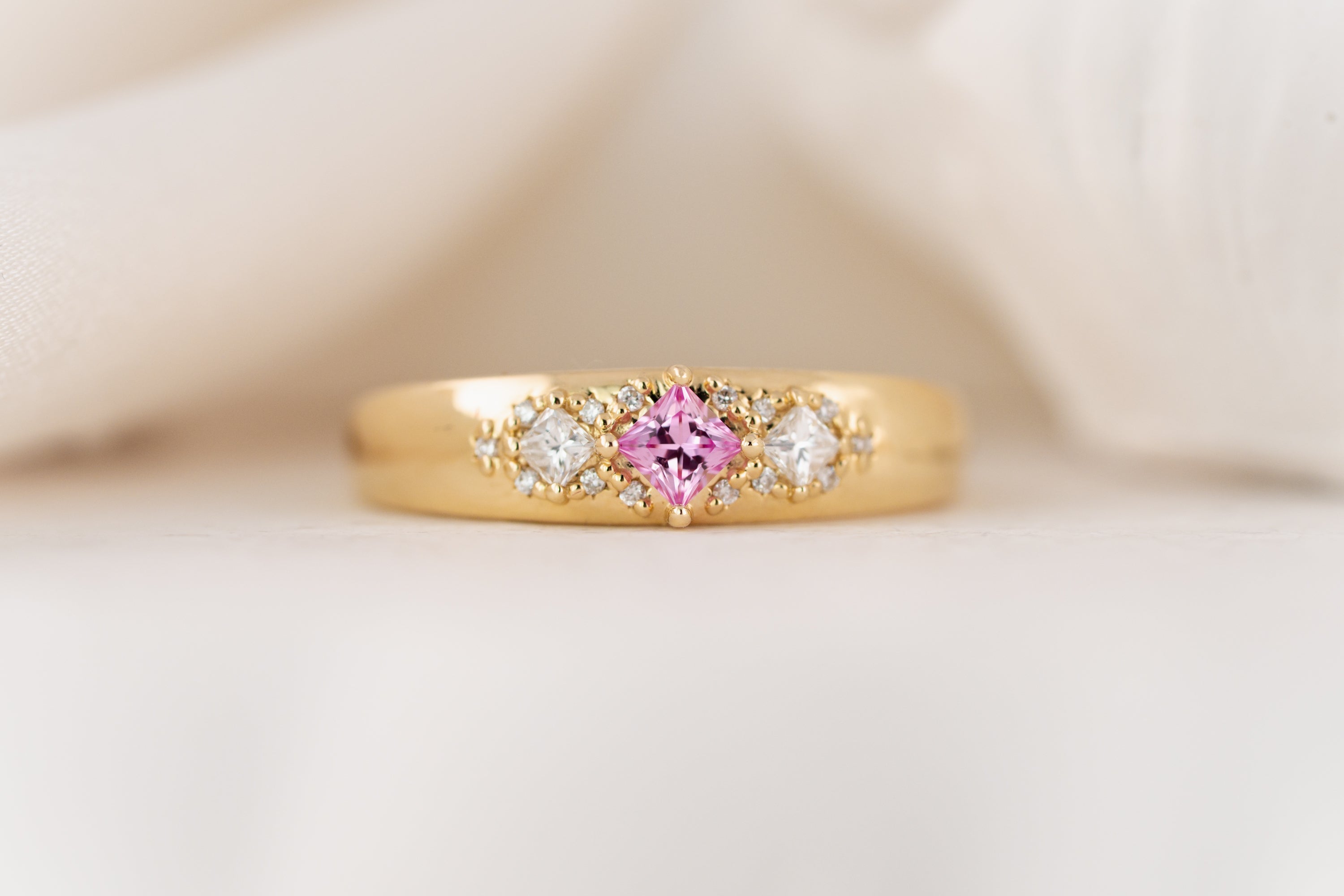 The Astral Ring | Princess Cut