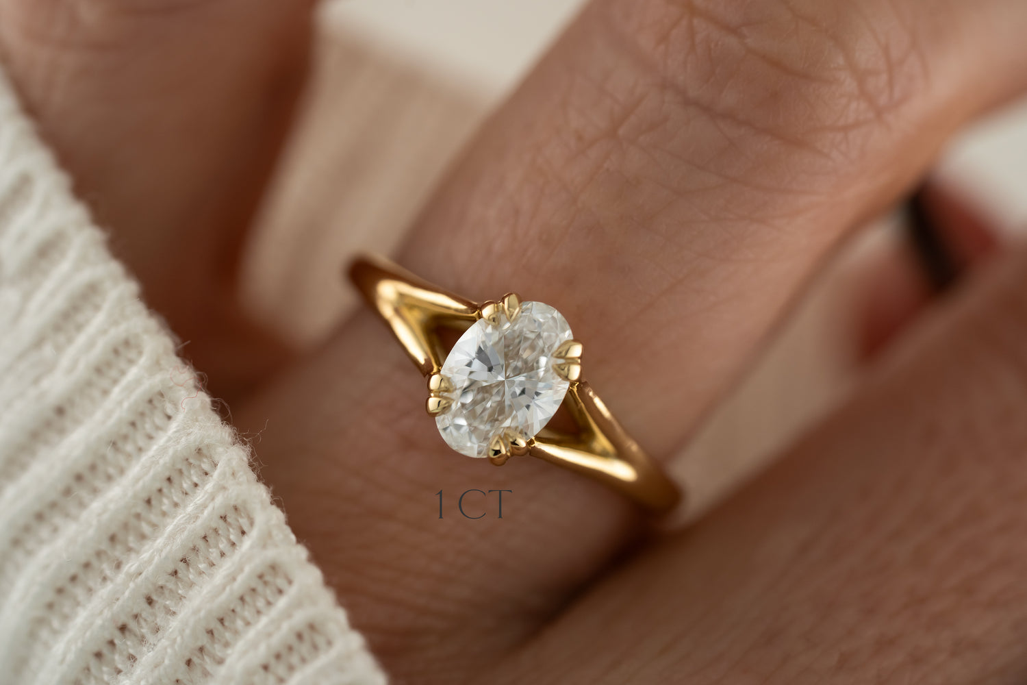 The Weaver Ring | Oval Diamond