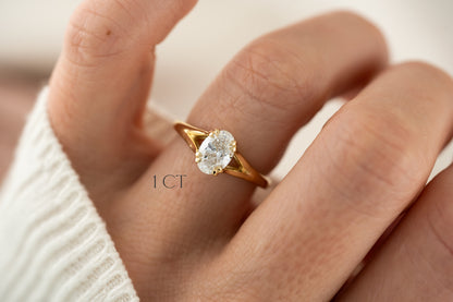 The Weaver Ring | Oval Diamond