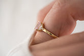 The Maren Ring | 0.85 CT Oval Light Pink Sapphire - Lavender Creek Gems 