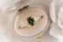 The Maeve Ring | 2 CT Cushion Green Sapphire - Lavender Creek Gems 