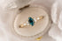 The Maeve Ring | 0.71 CT Marquise Lagoon Tourmaline - Lavender Creek Gems 