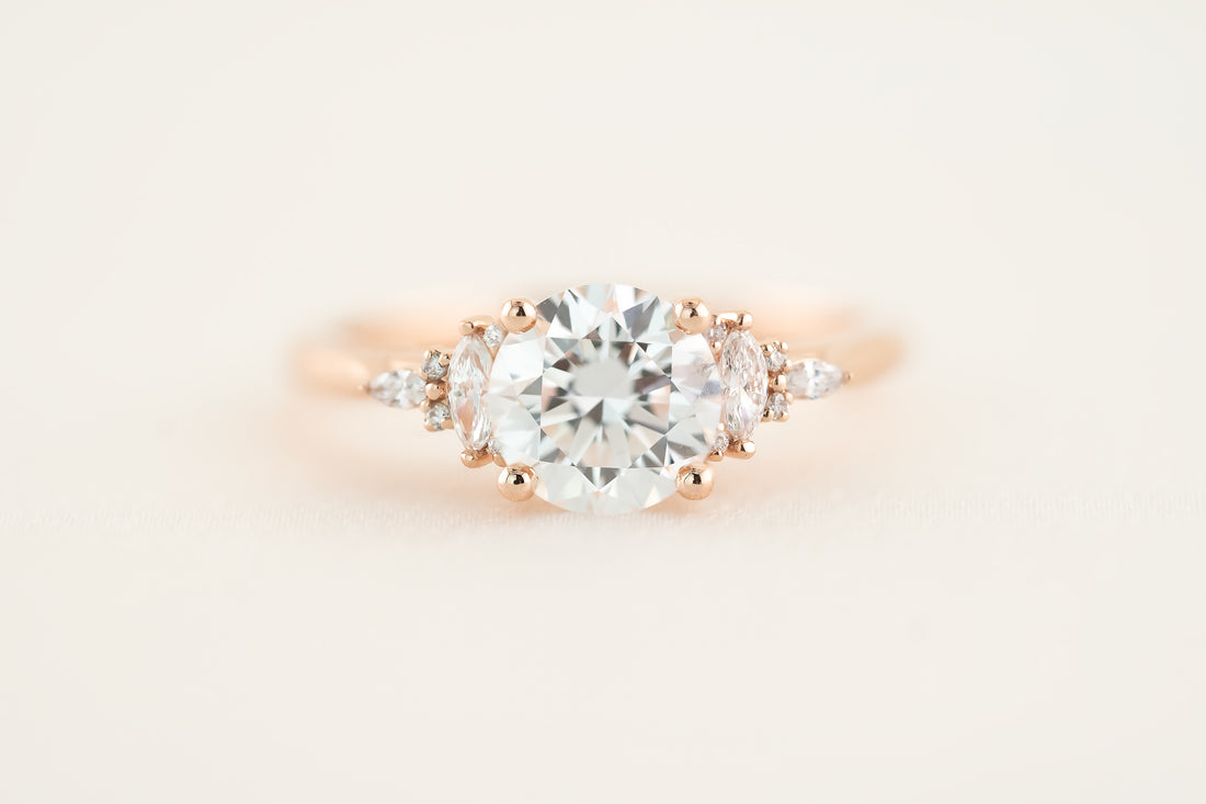 The Maeve 1.51 CT Round Diamond Ring - Lavender Creek Gems 