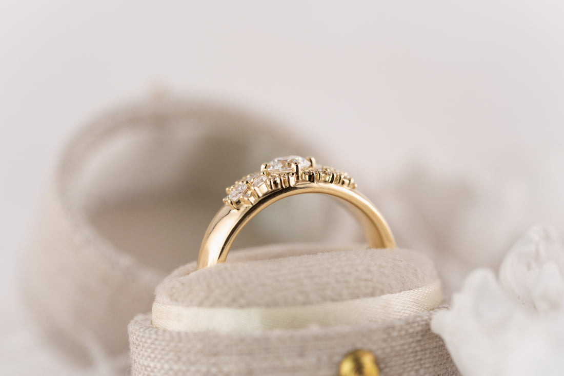 The Diamond Bejeweled Ring - Lavender Creek Gems